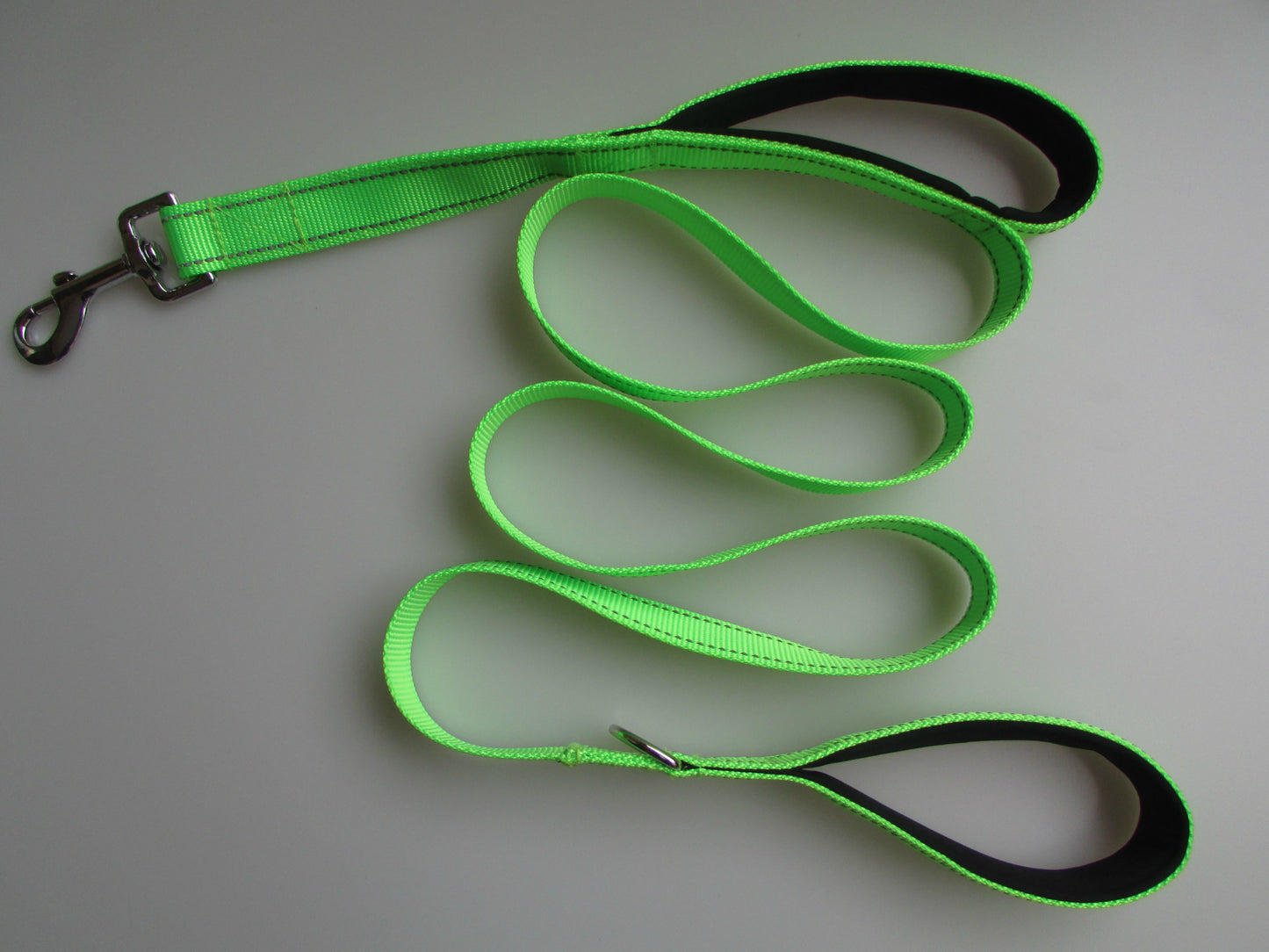 Dual Handle Reflective Dog Leash - Better Control & Nighttime Safety