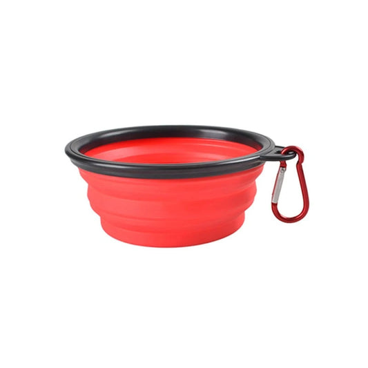 Collapsible Silicone Travel Pet Bowl | Portable Dog & Cat Water Bowl
