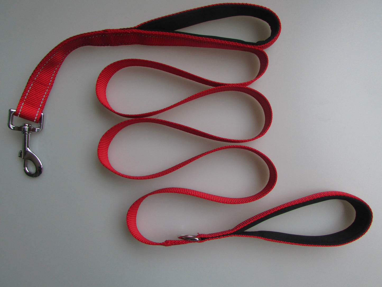 Dual Handle Reflective Dog Leash - Better Control & Nighttime Safety