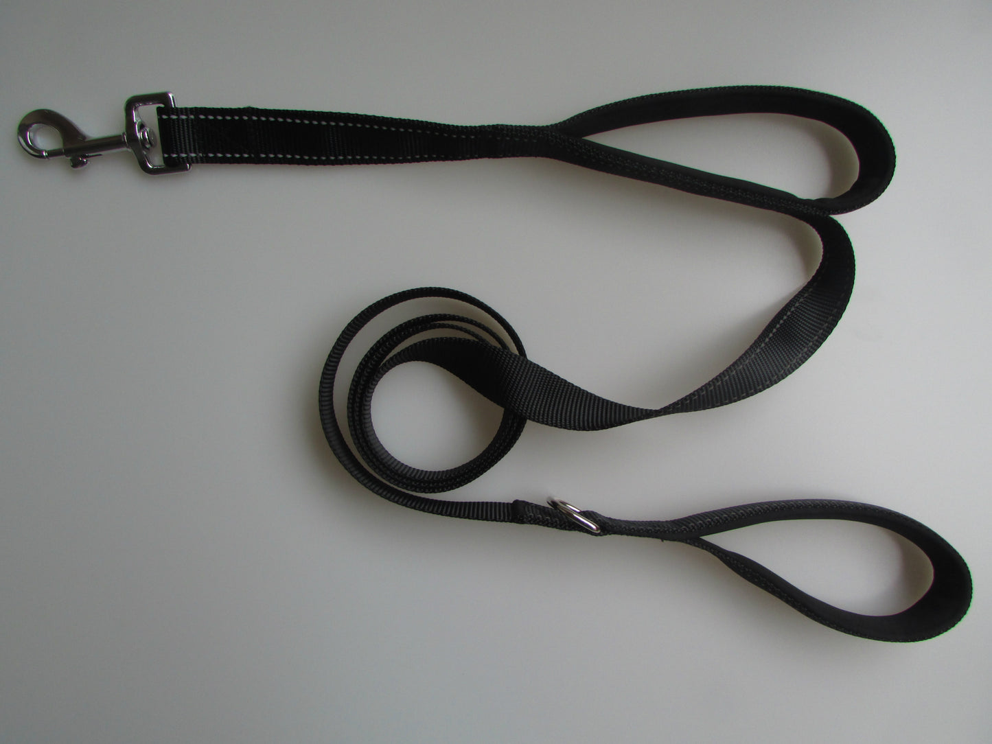 Dual Handle Reflective Dog Leash - Better Control & Nighttime Safety