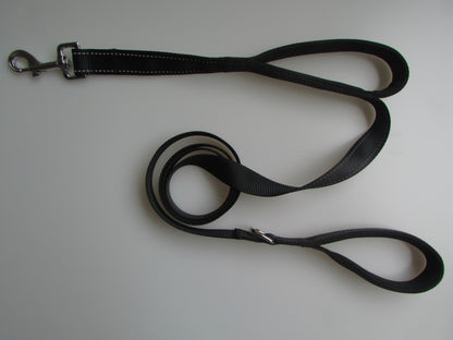 Dual Handle Reflective Dog Leash - Better Control & Nighttime Safety